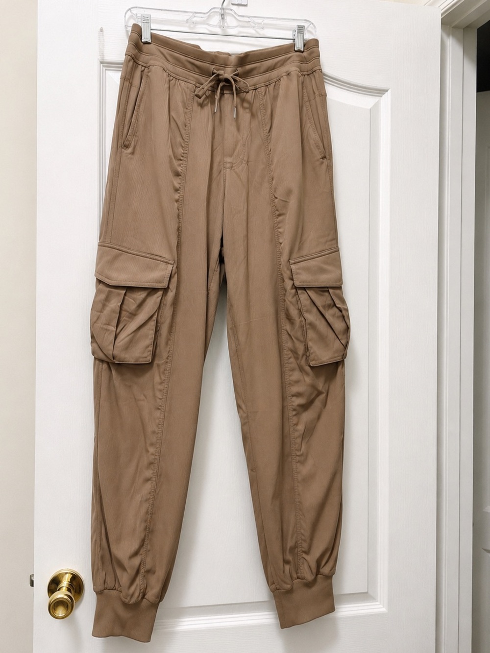 Lululemon Dance Studio Cargo Jogger Taupetastic Relaxed Fit Mid-Rise Medium - Picture 2 of 5